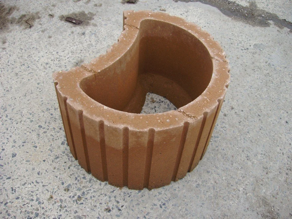 Betonové svahové tvárnice