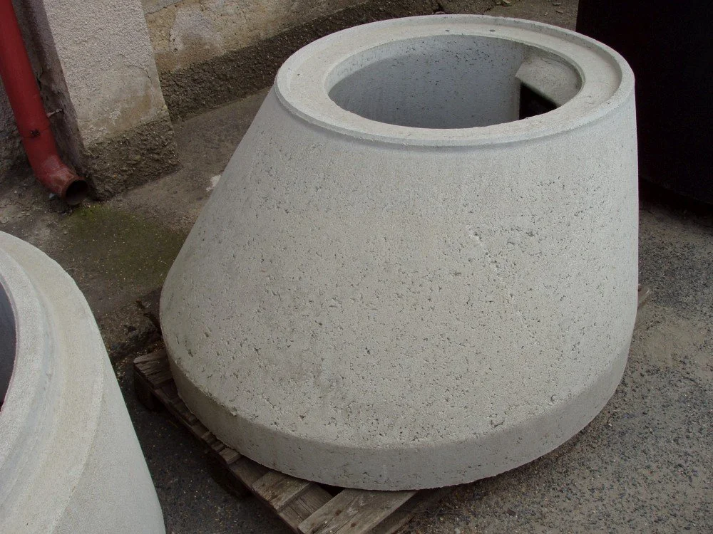 Betonové kanalizační šachty a studny (tl. stěny 90 mm)