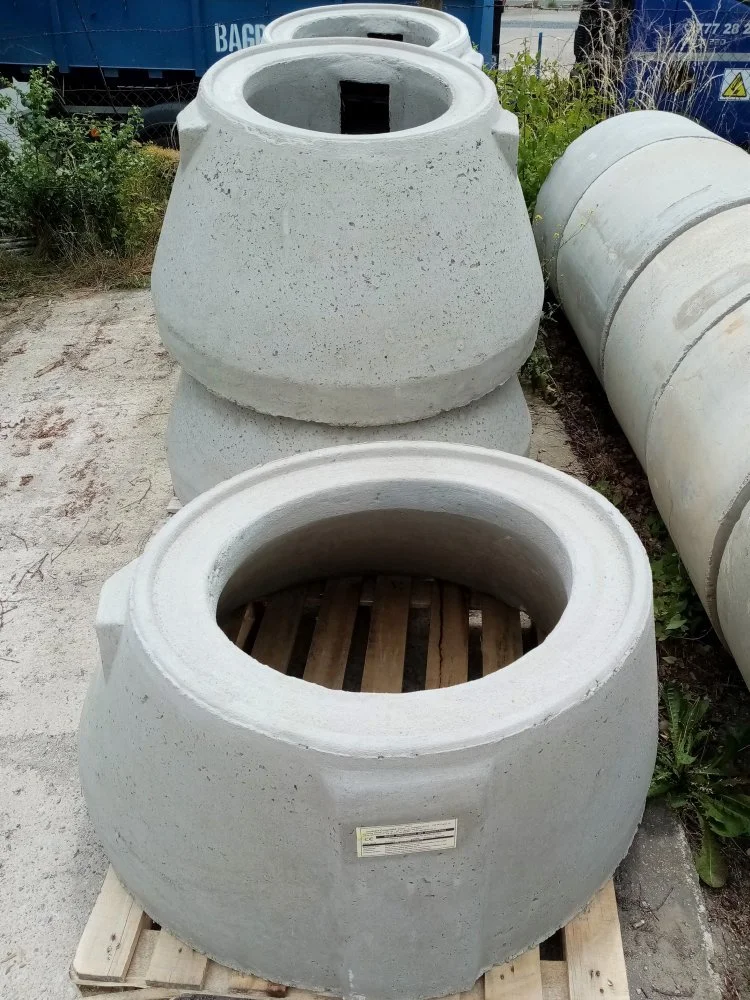 Betonové kanalizační šachty (tl. stěny 120 mm)