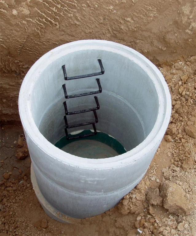 Betonové kanalizační šachty a studny (tl. stěny 90 mm)