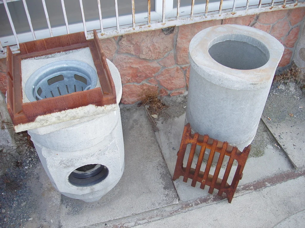 Betonové uliční vpusti